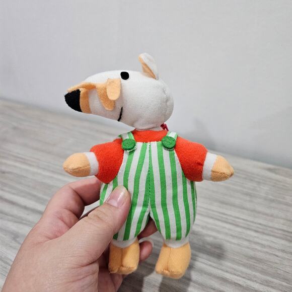 Maisy Small Backpack with clip plush keychain vintage mischief makers - Picture 8 of 16